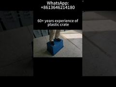 składany pojemnik do przechowywania zagnieżdżany plastikowy pojemnik z dołączoną pokrywą skrzynia transportowa