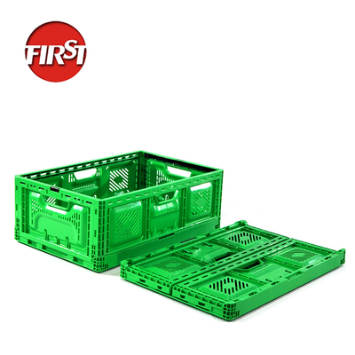 kupować Plastikowe skrzynki do przechowywania owoców Kosze do przechowywania warzyw Złożone 600x400x52mm produkcja online