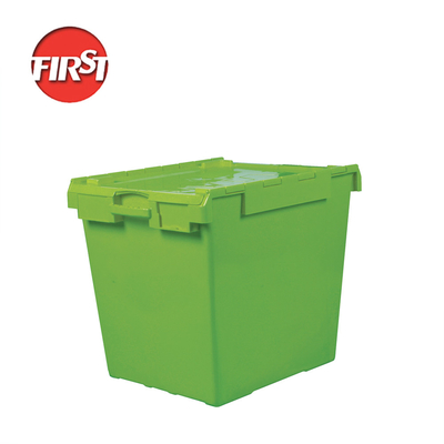 kupować Zestawialne, nieustawialne plastikowe skrzynki do przechowywania przemysłowego 171L objętość 760x570x620mm Rozmiar produkcja online