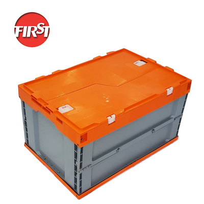 kupować Niestandardowy kolor 600*400*80mm składany skrzynia przewozowa dla łatwego przechowywania i transportu produkcja online