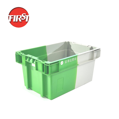 kupować 600*400*300 mm plastikowe kosze do oszczędnego w przestrzeni układania i obrotu w magazynie produkcja online