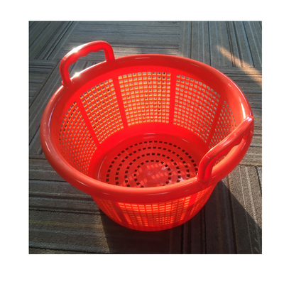 kupować Czerwony Duży Praktyczny Sprzęt domowy Przechowywanie PP Plastic Fish Basket Ubrania Praktyczne produkcja online