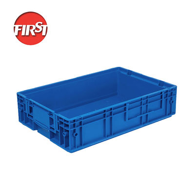 kupować 600 × 400 VDA Euro Box z możliwością układania w stosy, zwrotny plastikowy pojemnik do logistyki motoryzacyjnej produkcja online