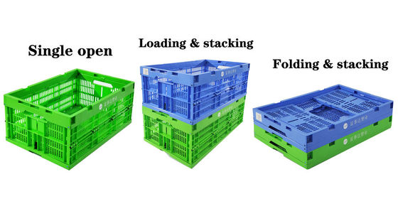 kupować Plastikowa składana skrzynia, skrzynia eksportowa, pojemnik transportowy, składany pojemnik, konstrukcja do układania w stosy produkcja online