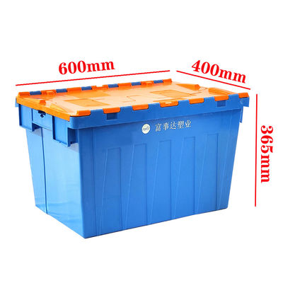 kupić 600×400 Pojemnik z pokrywą, wielokrotnego użytku, sztaplowany, producent skrzynek plastikowych produkcja online