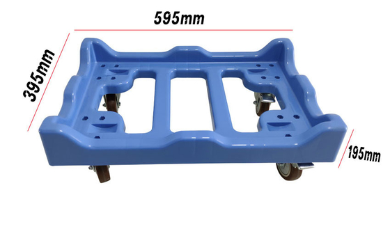 kupować Logistics Stackable Moving Crates Plastic Container Dolly Cart produkcja online